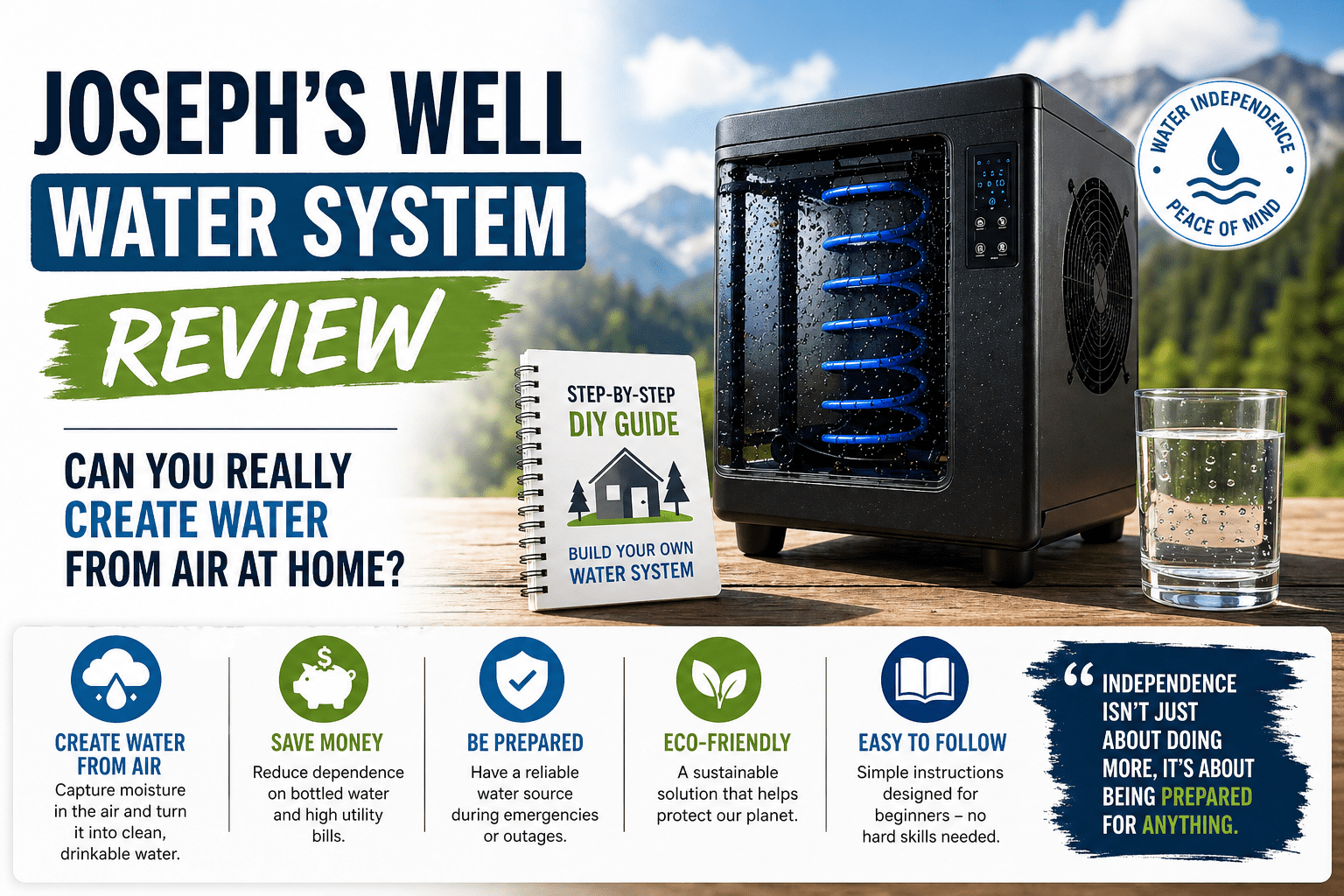 Joseph's Well Water System review