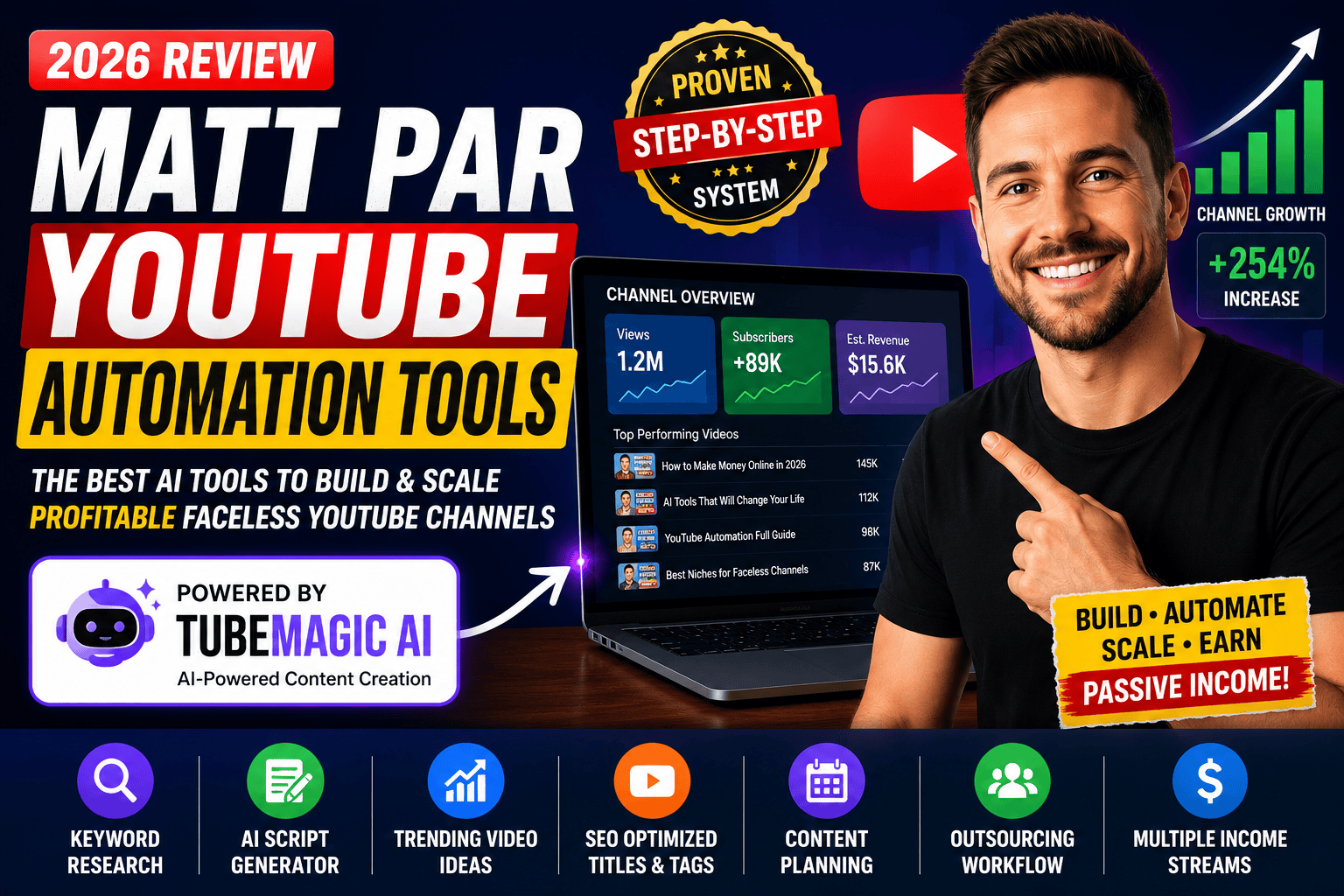 matt par youtube automation tools