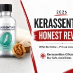 Kerassentials official website review thumbnail with product bottle and HONEST REVIEW 2026 text