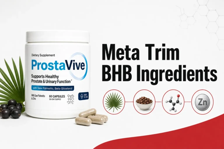Thumbnail showing Meta Trim BHB bottle with the headline 'Meta Trim BHB Ingredients' on a light background.