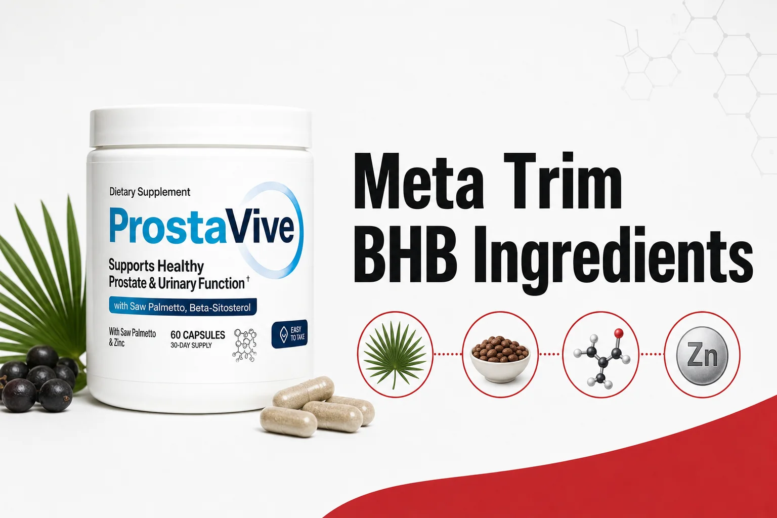 Thumbnail showing Meta Trim BHB bottle with the headline 'Meta Trim BHB Ingredients' on a light background.