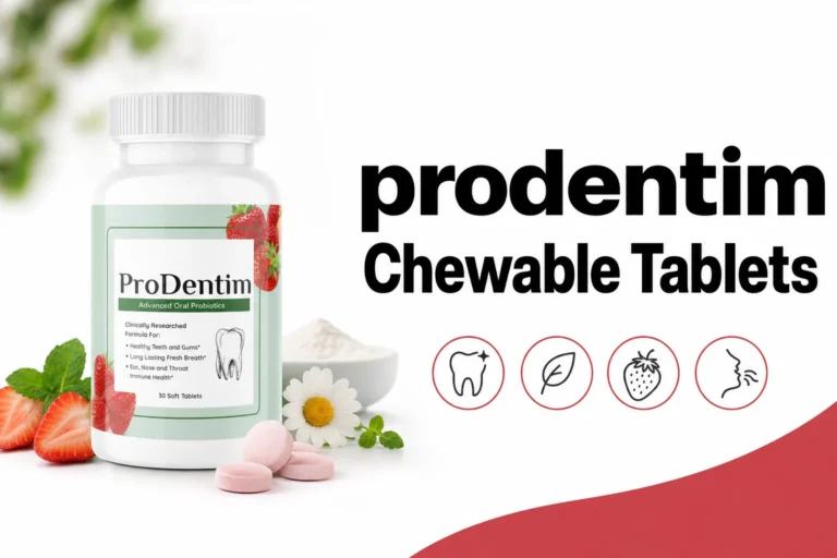 review thumbnail showing prodentim chewable tablets package and the phrase 'prodentim chewable tablets'